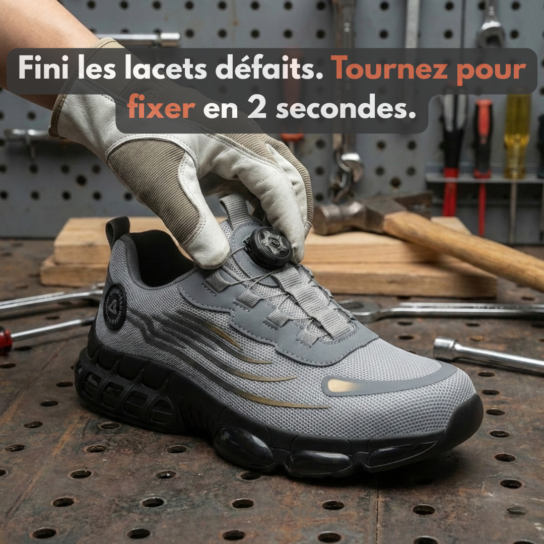 Endure Flex™ — Les chaussures de sécurité que tu oublies que tu portes