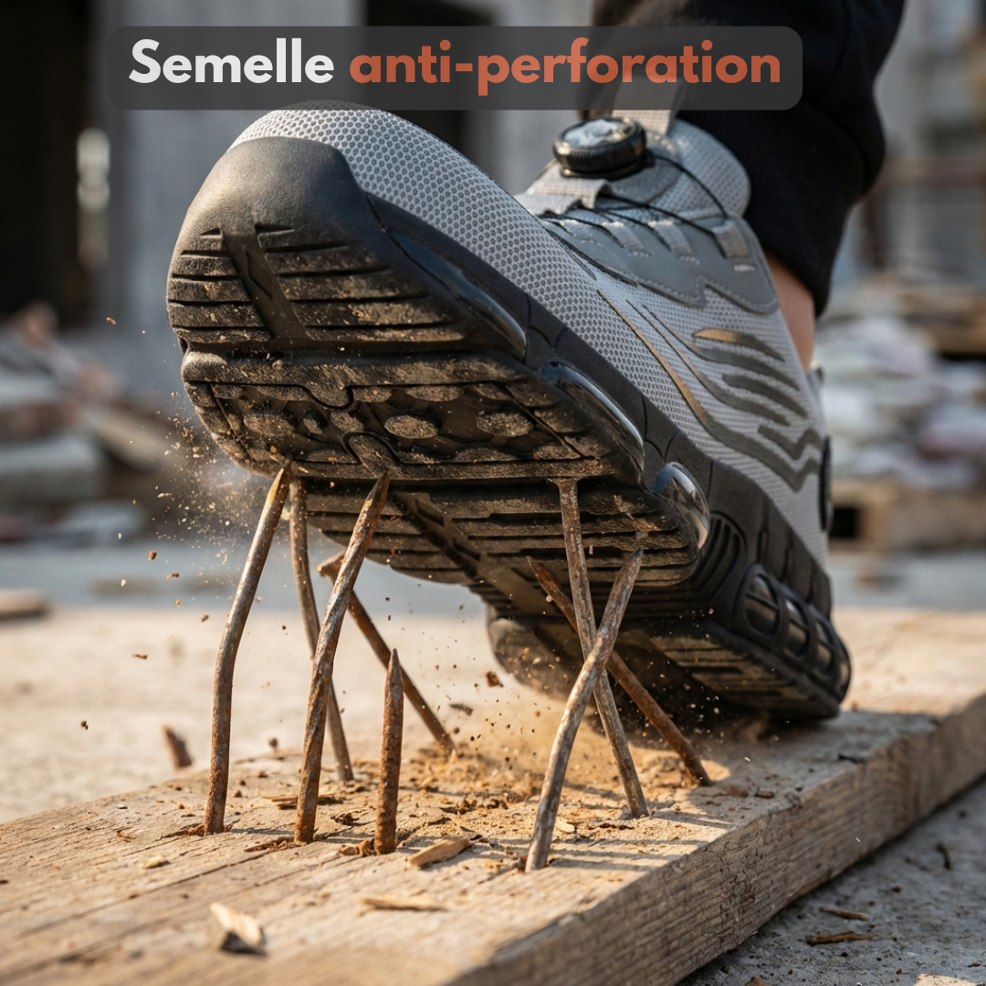 Endure Flex™ — Les chaussures de sécurité que tu oublies que tu portes